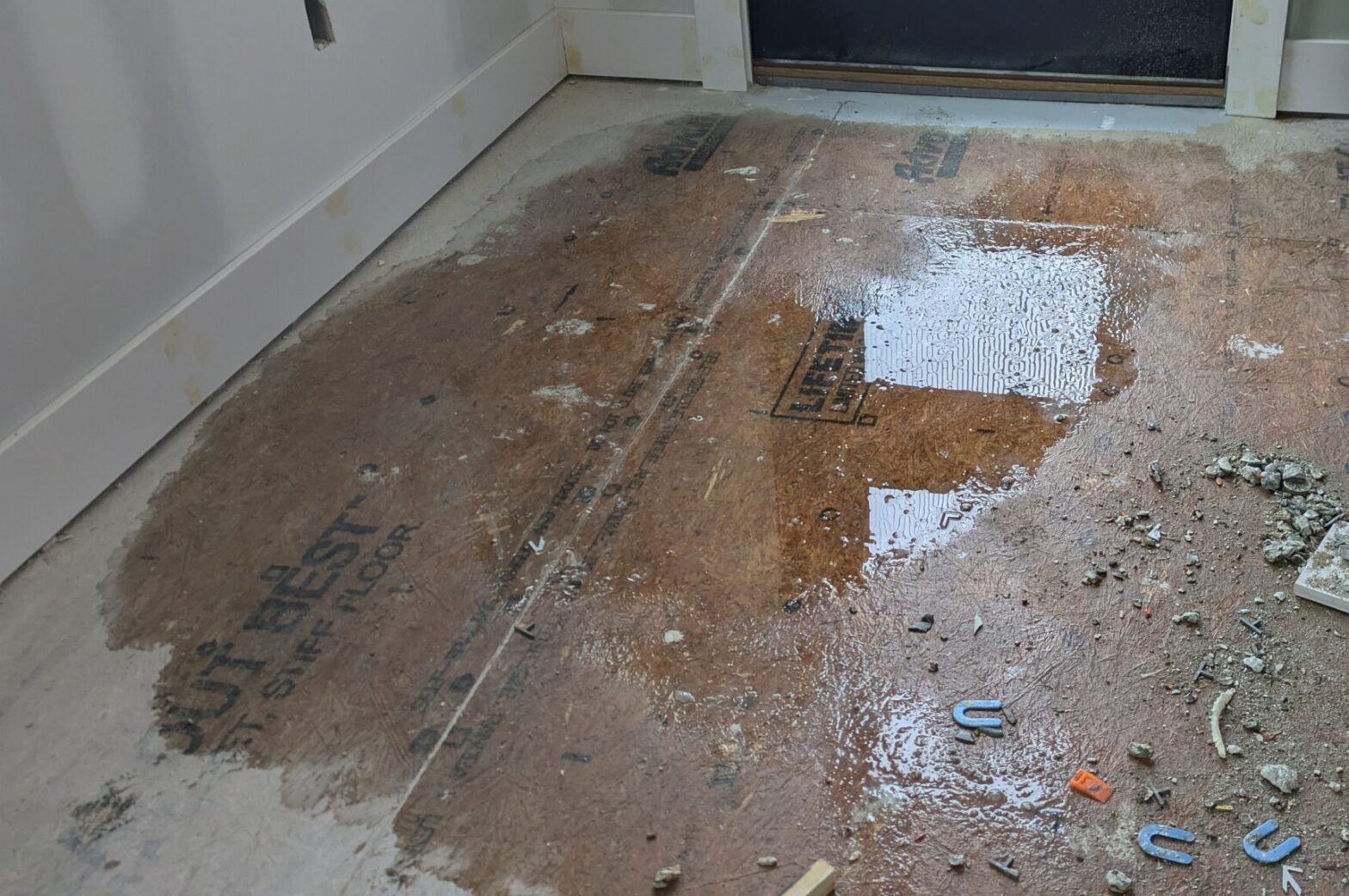 home water damage signs NJ