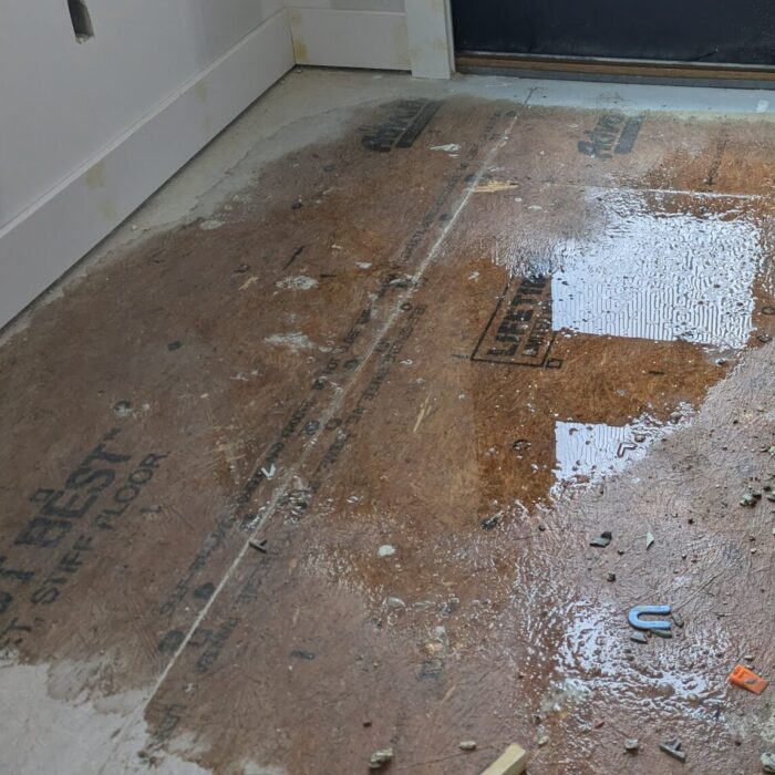 home water damage signs NJ